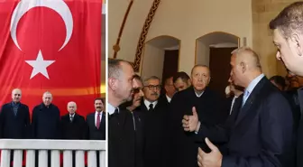 Erdoğan ve Bahçeli'den Hatay'da tarihi Meclis binası ve Habib-i Neccar Camii'ne ziyaret