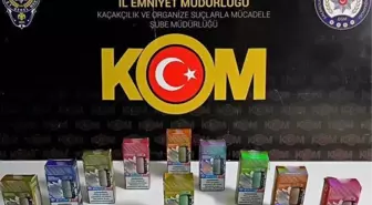 Isparta'da yeni yıl tedbirleri kapsamında kaçak içki ve elektronik sigara ele geçirildi