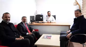 Milletvekili Alkayış'tan İHA'ya ziyaret