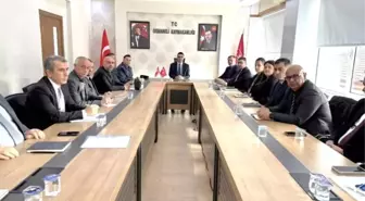 Osmaneli'nde İlçe İdare Şube Başkanları Toplantısı yapıldı