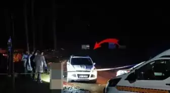 Park halindeki araca bakan ekipler sağ koltukta vahşetle karşılaştı