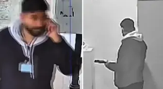 Yardım bahanesiyle girdi, duvarlara rezil yazılar yazdı