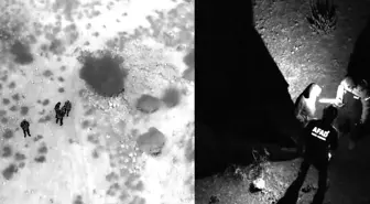 AFAD ekipleri kayıp zihinsel engelli vatandaşı termal kameralarla buldu