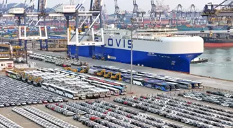 Albüm: Çin'in Shandong Limanı'nın Bu Yılki Konteyner Hacmi 47 Milyon Teu'yu Aştı