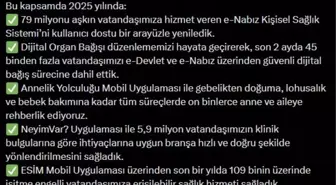 Sağlık Bakanı Memişoğlu: Sağlıkta dijital dönüşümü yerli ve milli teknolojilerle güçlendiriyoruz