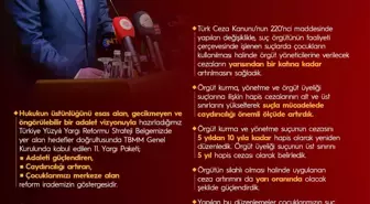 Bakan Tunç: 11'inci Yargı Paketiyle örgütlü suçlarla mücadeleyi güçlendirdik