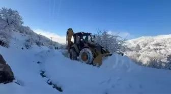 Batman'da kar ve heyelan nedeniyle 112 yerleşim yerinin yolu kapandı