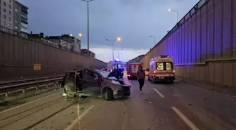 Çorum'da zincirleme trafik kazasında 7 kişi yaralandı