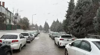 Eskişehir'de kar yağışı