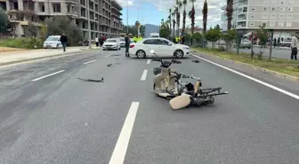Gazipaşa'da akülü motosiklete otomobil çarptı: 1 ölü