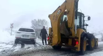 Gercüş'te kar nedeniyle 5 köy yolu ulaşıma kapandı