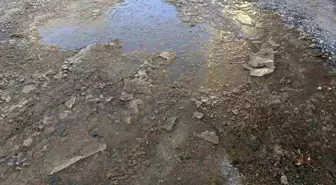 Gölbaşı'nda, sular dondu