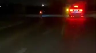 Jandarmadan kaçan motosikletli kaza yaptı: 2 yaralı