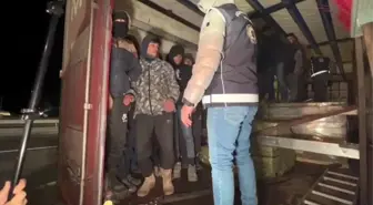 Kaçak göçmenlerin umuda yolculuğu Erzurum'da bitti