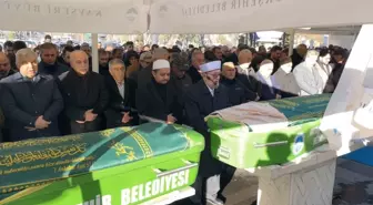 Necmettin Nursaçan'ın hayatını kaybeden eşi toprağa verildi