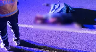 Otomobilin çarptığı kadın hayatını kaybetti