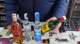 Samsun'da yılbaşı öncesi alkollü içki satış noktaları denetlendi