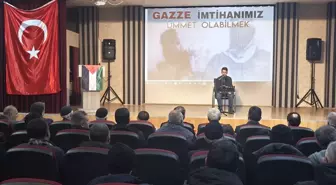 Solhan'da 'Gazze' konulu konferans düzenlendi