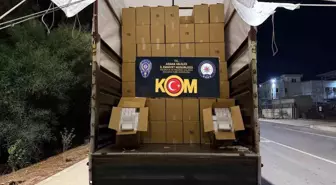 Adana'da 7 milyon 820 bin TL'lik makaron ele geçirildi: 4 tutuklama