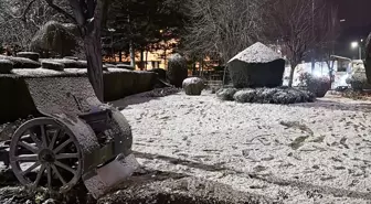 Afyonkarahisar'da kar yağışı etkili oldu