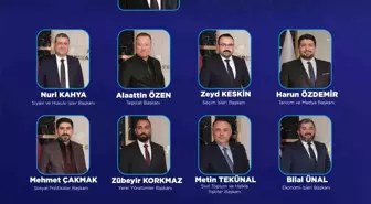 AK Parti Tepebaşı'nda ilçe yönetme kurulu belli oldu