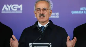 Bakan Uraloğlu, Altunizade-Ferah Mahallesi-Çamlıca Camii-Bosna Bulvarı Metro Hattı'nda incelemede bulundu Açıklaması