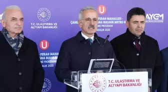 Bakan Uraloğlu: İstanbul'a 5 kilometre uzunluğunda yeni bir hat kazandıracağız