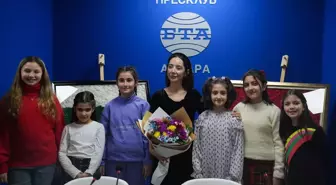 Bulgaristan'ın Türk çocuklarca resmedildiği 'Renklerle Kurulan Köprü' sergisi Ankara'da açıldı