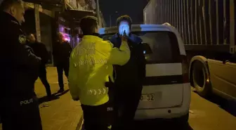 İnegöl'de alkollü TIR sürücüsüne ceza