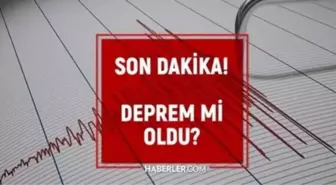 Bursa'da deprem mi oldu? SON DAKİKA! 29 Aralık Bursa'da az önce nerede, kaç şiddetinde deprem oldu?