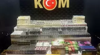 Bursa'da sigara kaçakçılığı operasyonunda 2 şüpheli yakalandı