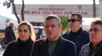 CHP Genel Başkanı Özel, İzmir'de tutuklu partilileri ziyaret etti
