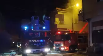 Çorum'da çıkan yangında 10 kişi dumandan etkilendi