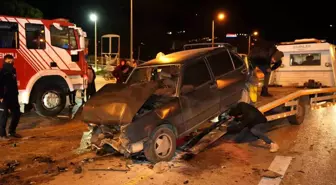 Denizli'de 5 araçlı zincirleme trafik kazasında yaralanan sürücü kurtarılmadı
