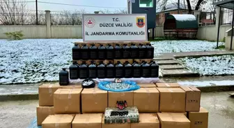 Düzce'de kaçak alkol üretimi ve uyuşturucu operasyonlarında 2 şüpheli yakalandı