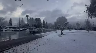 Gaziantep'te kar etkili oldu