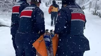 Hasta vatandaşa jandarma ulaştı