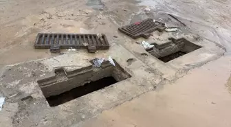 Kerkük'te yoğun yağış nedeniyle bazı mahallelerde su baskınları yaşandı