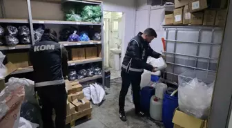 Konya'da yılbaşı öncesi kaçak ve sahte alkol denetimi