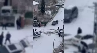 Malatya'da kar yağışı, ulaşımı olumsuz etkiledi (2)