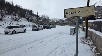 Pozantı'nın yüksek kesimleri karla kaplandı