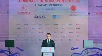 Sabiha Gökçen Havalimanı Terminal 1 Renovasyon Projesi 1. Faz Açılış Töreni