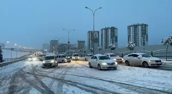 Şanlıurfa ve Malatya'da kar yağışı etkili oldu