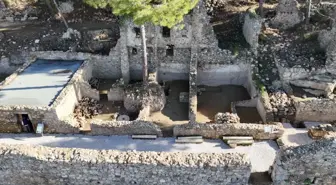 Syedra Antik Kenti'nin zeytinyağı üretim merkezi olduğu tespit edildi