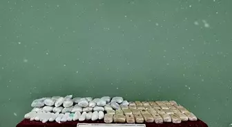 Van hududunda 77 kilo 805 gram uyuşturucu ele geçirildi