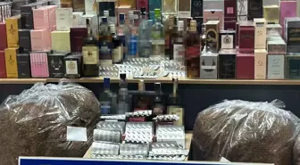 Yılbaşında satılmak istenen kaçak içki ve uyuşturucuya operasyon