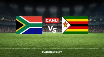 Zimbabve Güney Afrika CANLI nereden izlenir? Zimbabve Güney Afrika maçı hangi kanalda, nereden izlenir?