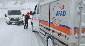 AFAD'dan 27-29 Aralık'ta kar yağışının etkili olduğu bölgelerdeki çalışmalara ilişkin açıklama Açıklaması