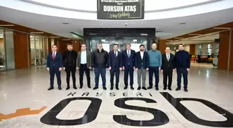 AK Partili Ataş, Kayseri OSB Yönetim Kurulu Toplantısı'na konuk oldu