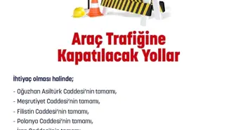 Ankara'da yılbaşı tedbirleri nedeniyle bazı yollar trafiğe kapatılacak